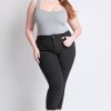 Women's Plus Hyperstretch Crop Straight Leg Pants