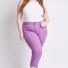 Women's Plus Hyperstretch Crop Straight Leg Pants
