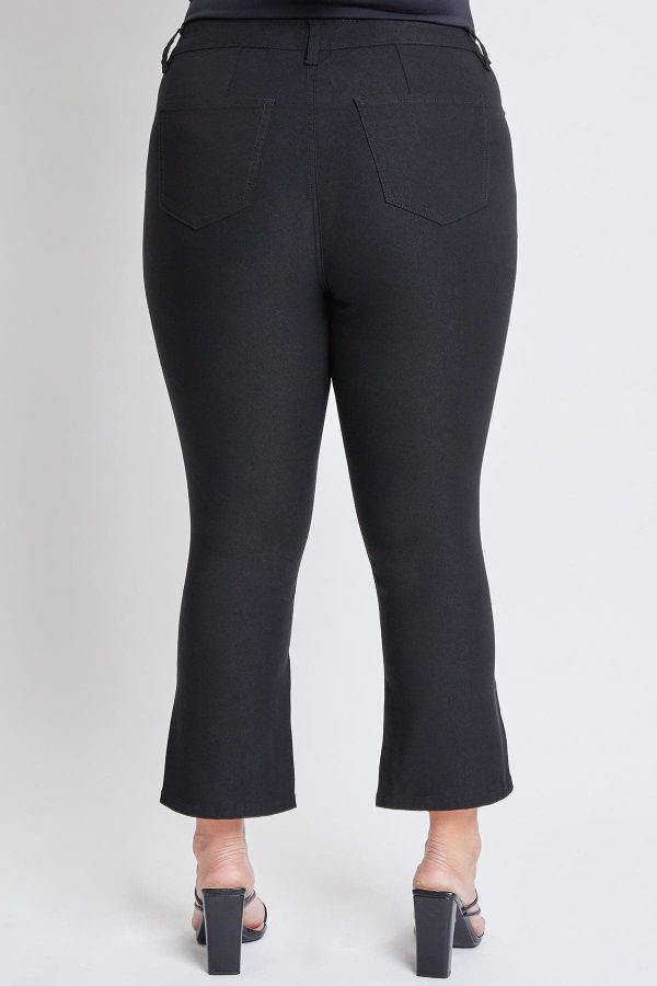 Women's Plus Hyperstretch Cropped Kick Flare Pants - Image 5