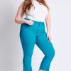 Women's Plus Hyperstretch Cropped Kick Flare Pants