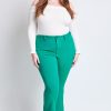 Women's Plus Hyperstretch Cropped Kick Flare Pants