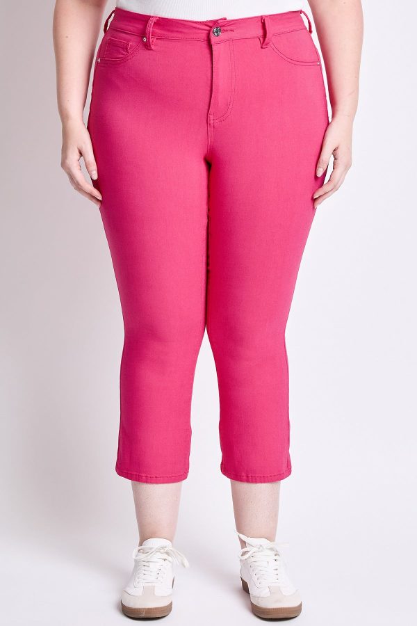 Women's Plus Hyperstretch Cropped Kick Flare Pants - Image 2