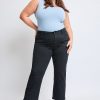 Women's Plus Hyperstretch Cropped Wide Leg Pants