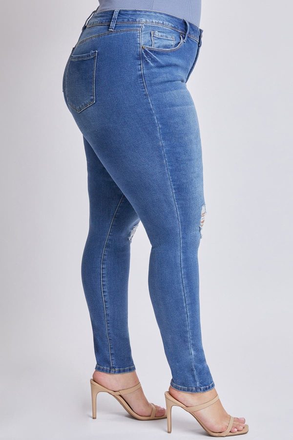 Women's Plus Essential Skinny Jeans - Image 5