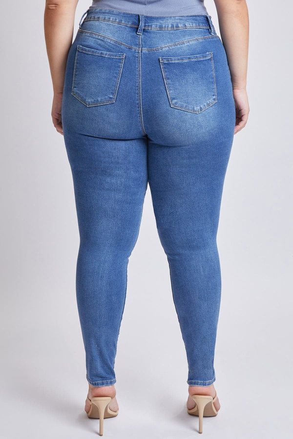 Women's Plus Essential Skinny Jeans - Image 7