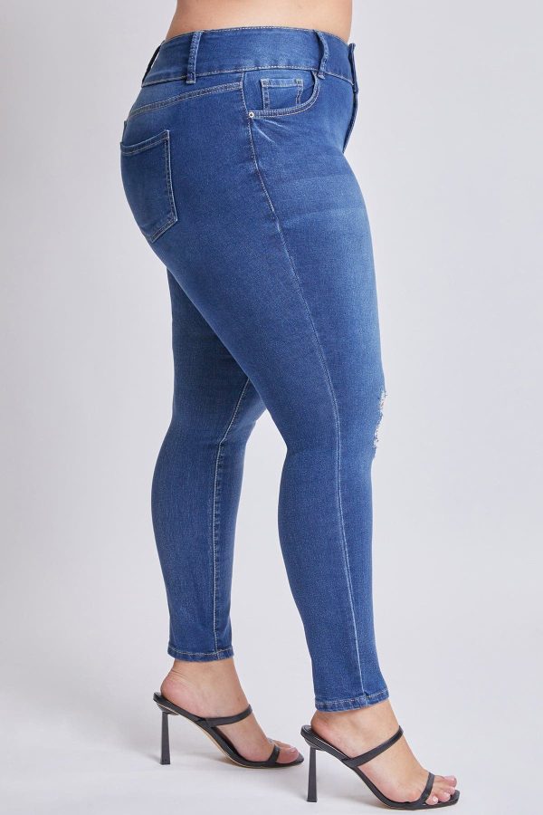 Women's Plus Essential Skinny Jeans - Image 4