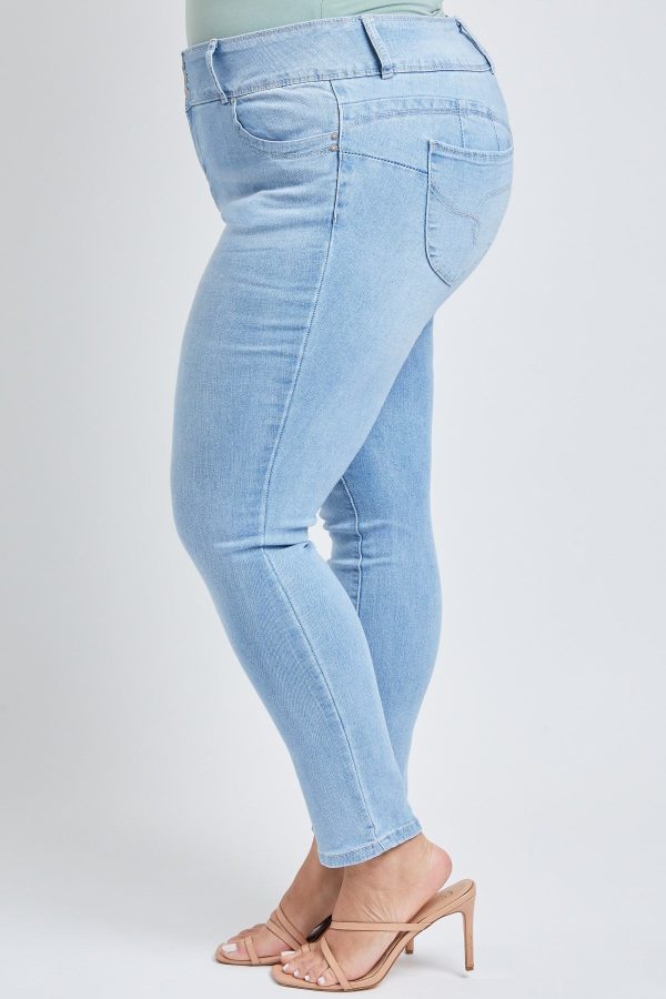 Women's Plus 3 WannaBettaButt Mid-Rise Skinny - Image 2
