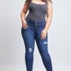 Women's Plus WannaBettaButt Skinny Jeans