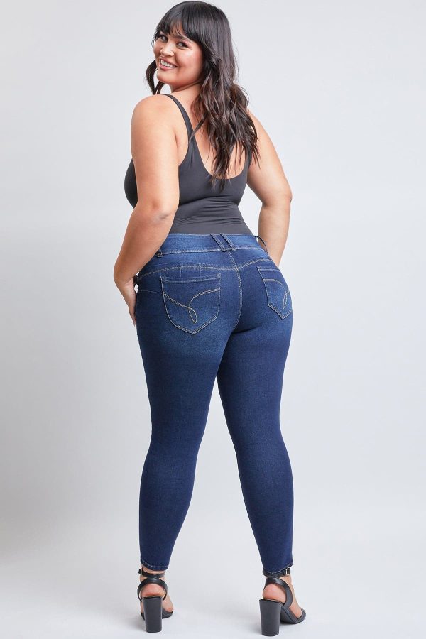 Women's Plus WannaBettaButt Skinny Jeans - Image 3