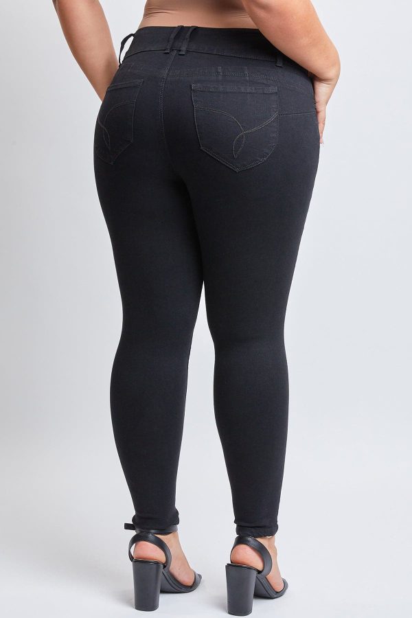 Women's Plus WannaBettaButt Skinny Jeans - Image 4