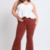 Women's Plus Corduroy Flare Pants