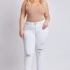 Women's Plus WannaBettaButt Cuffed Ankle Jeans