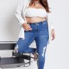 Women's Plus Sustainable WannaBettaButt Skinny Jeans