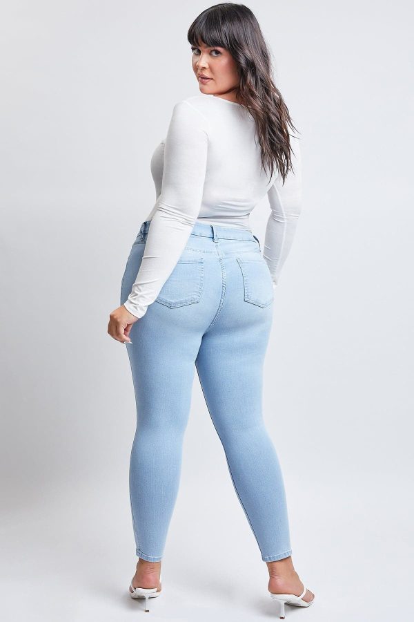 Women's Plus Size  Sustainable Curvy Fit  Skinny Jeans - Image 6
