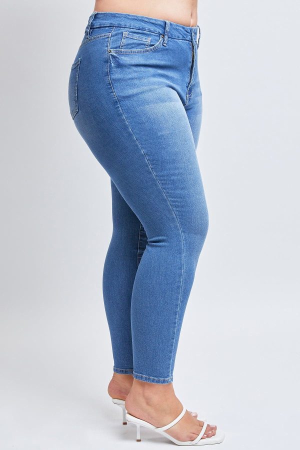 Women's Plus Size  Sustainable Curvy Fit  Skinny Jeans - Image 2