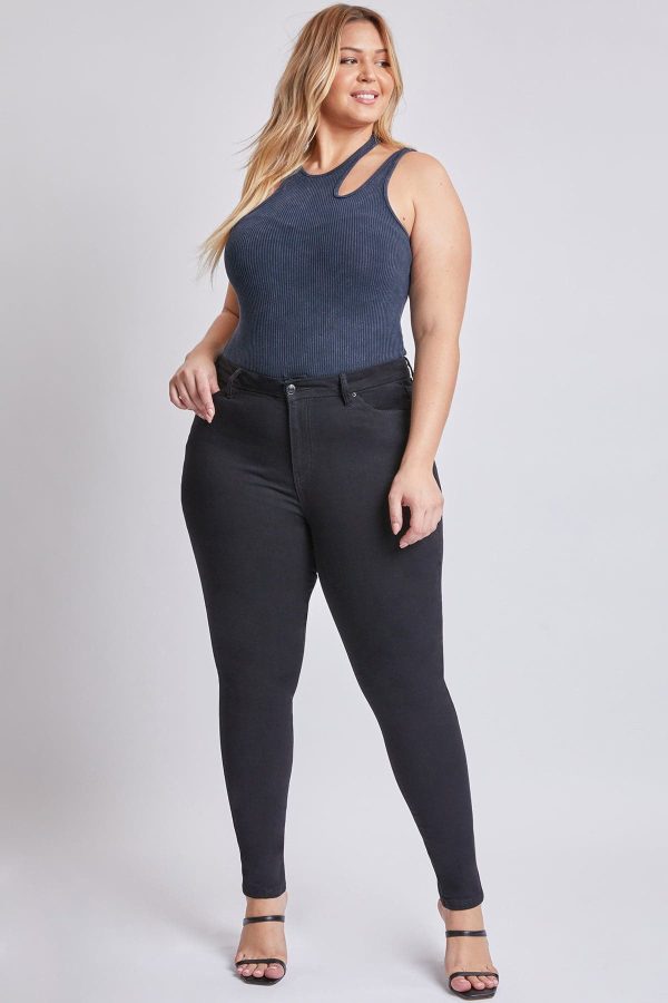 Women's Plus Size  Sustainable Curvy Fit  Skinny Jeans - Image 5