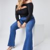 Women's Plus Essential HyperDenim Flare Jeans